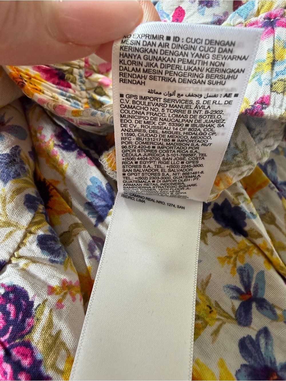 Old Navy Tiered Floral Print Maxi Skirt W/Pockets. Size 4X - Picture 6 of 9